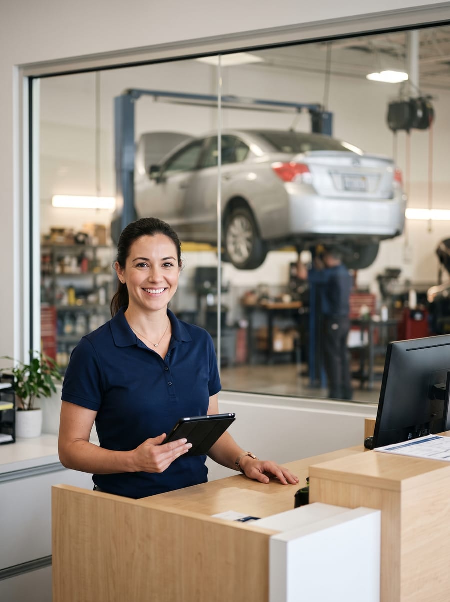 Julie, conseillère au service