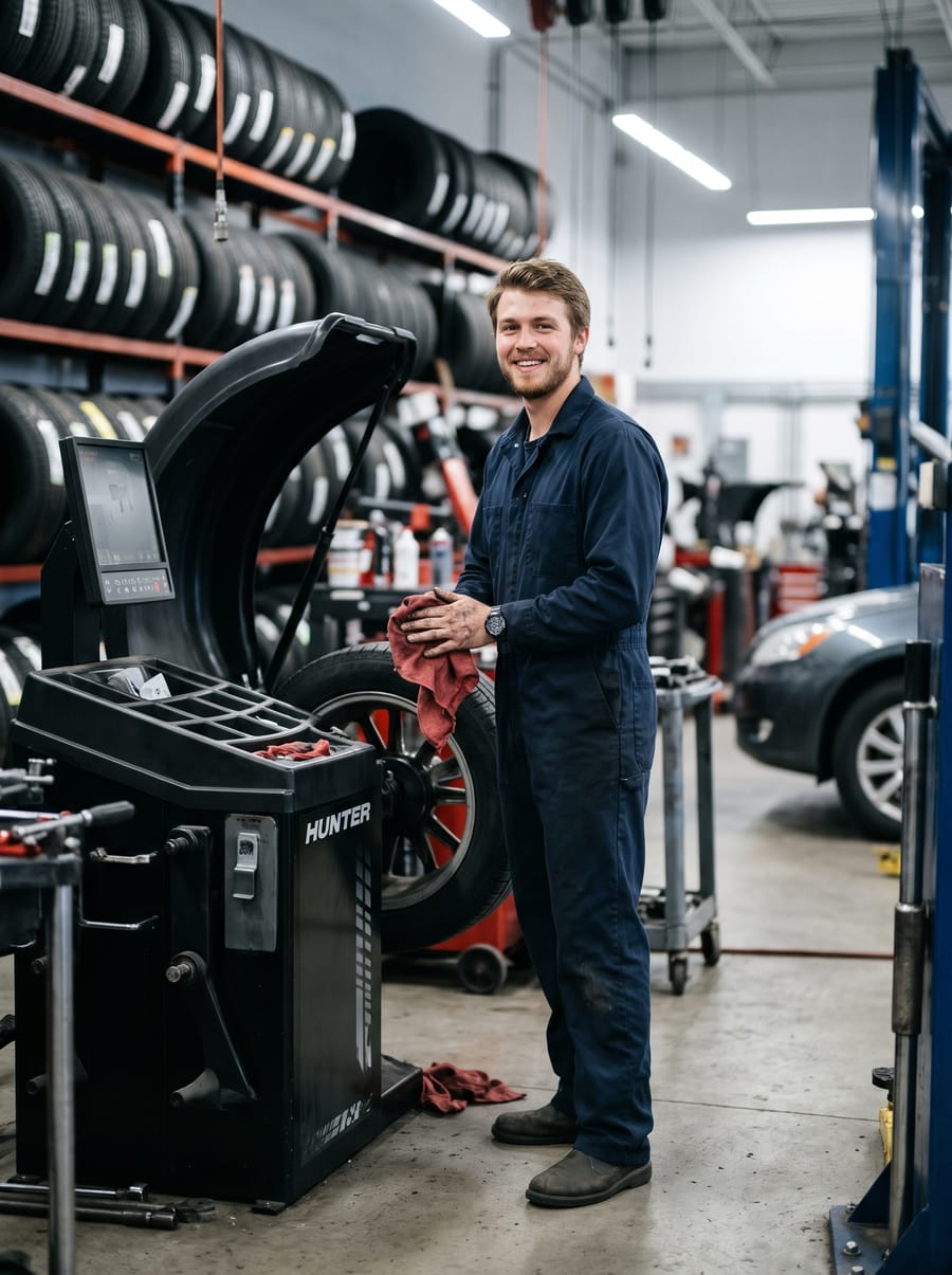 Kevin, technicien